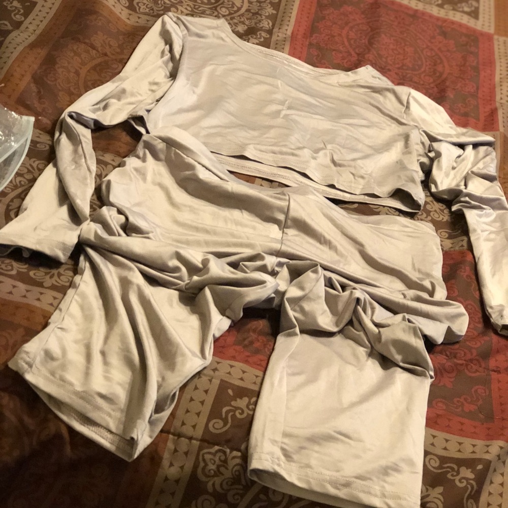 2 piece track suit outfit